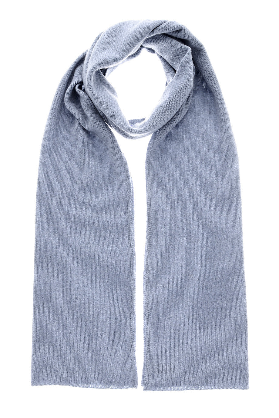 NEPAL Gray Blue Cashmere Scarf