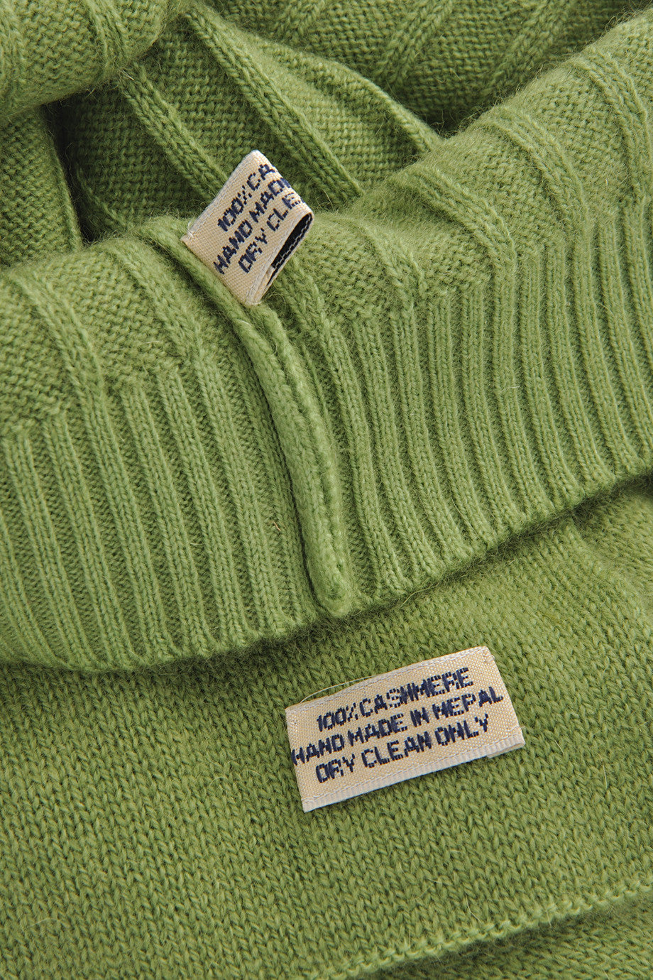 Πράσινος Πλεκτός Σκούφος - Pashmina Art | Γυναικεία Καπέλα