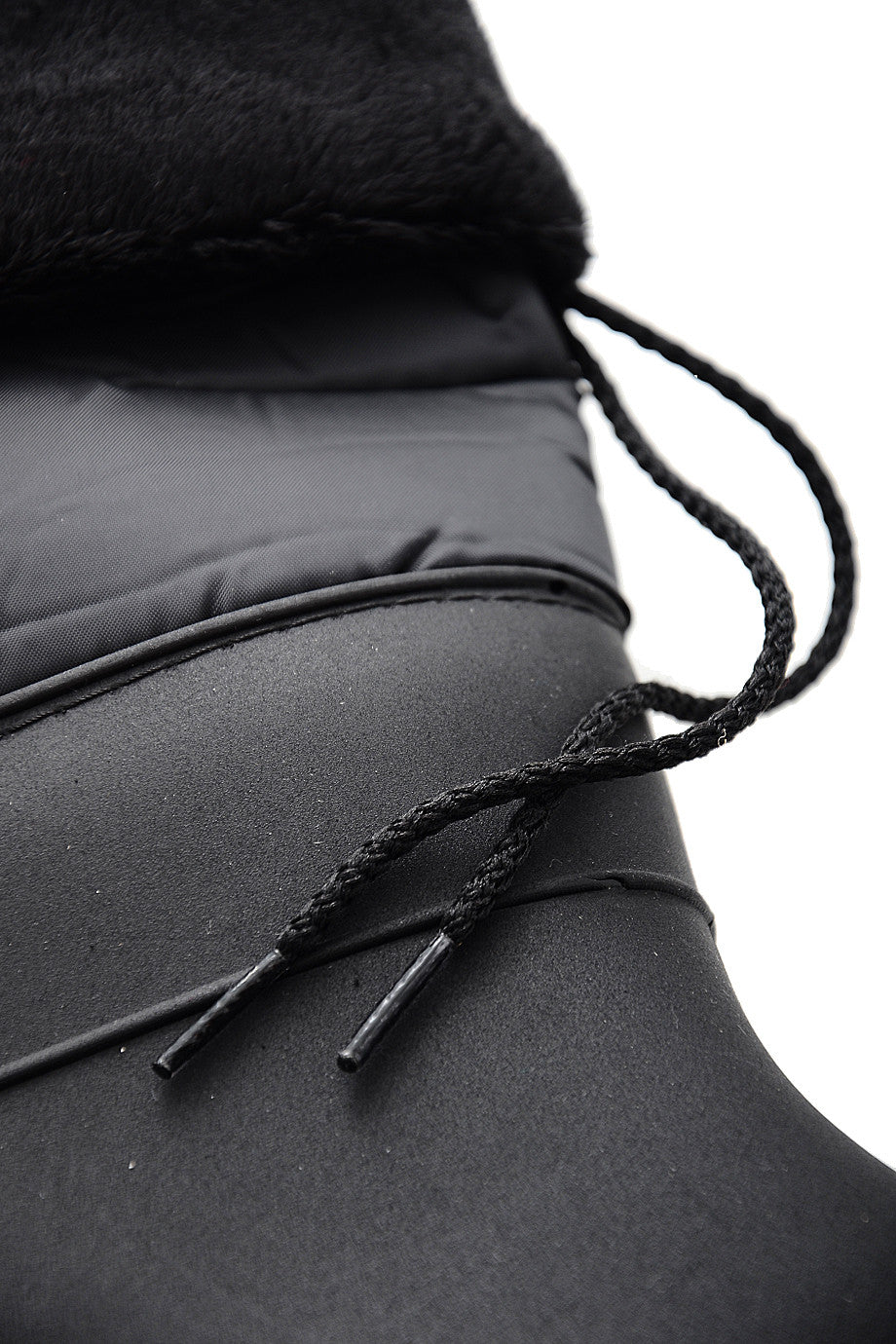 Μαύρες Γαλότσες με Γούνα - Raindrops | Γυναικεία Παπούτσια