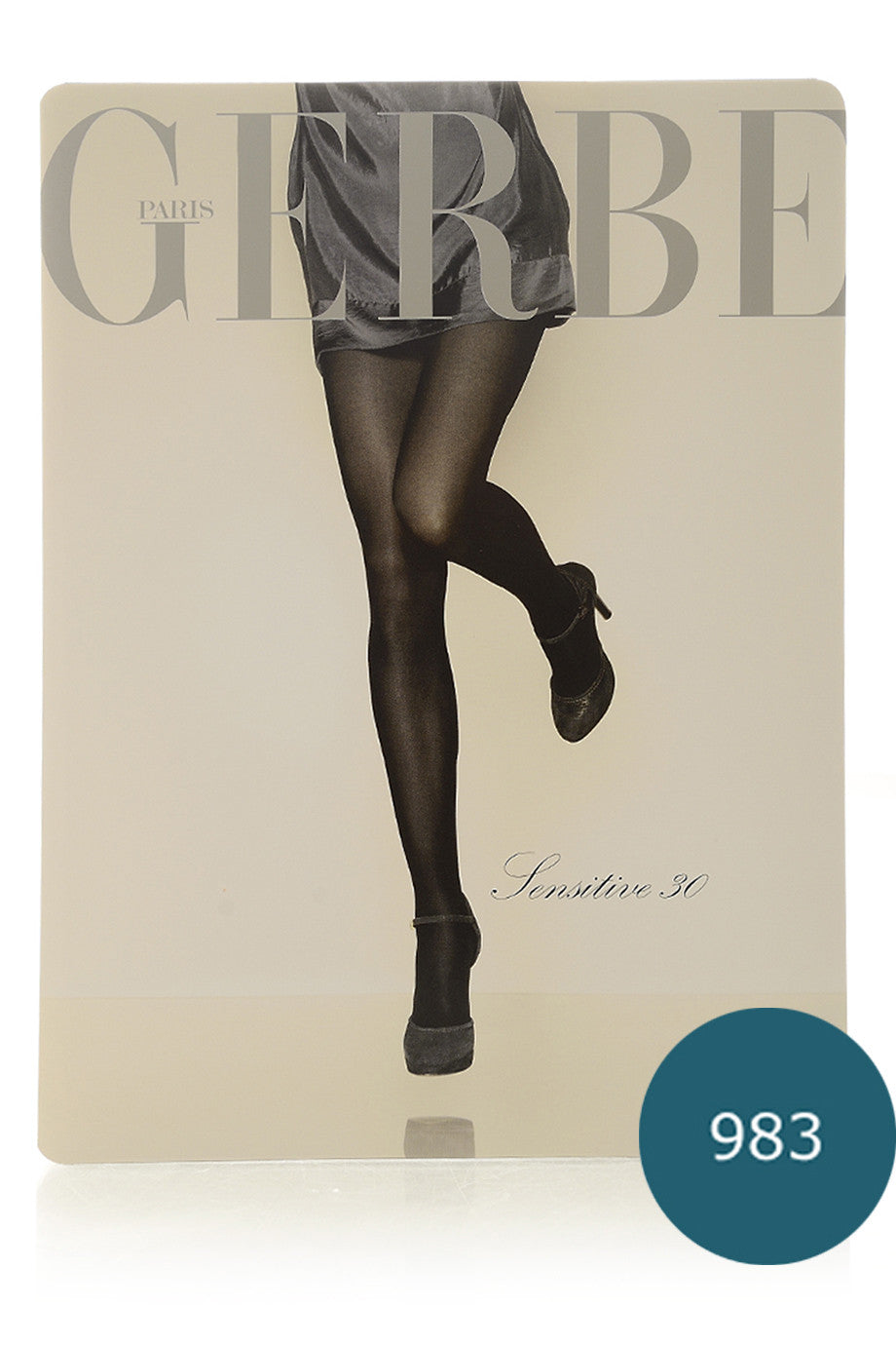 GERBE SENSITIVE 30 Πετρόλ Διάφανο Καλσόν