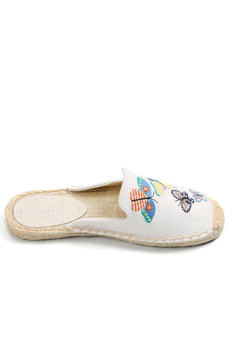 Darleen Εκρού Εσπαντρίγιες με Κέντημα | Γυναικεία Παπούτσια - Εσπαντρίγιες