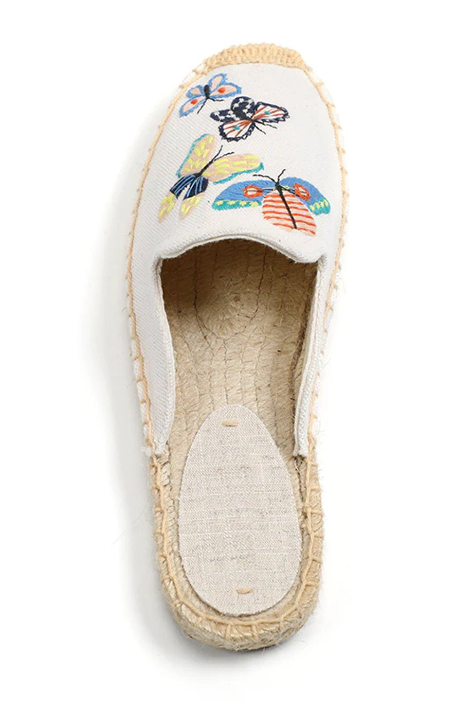 Darleen Εκρού Εσπαντρίγιες με Κέντημα | Γυναικεία Παπούτσια - Εσπαντρίγιες