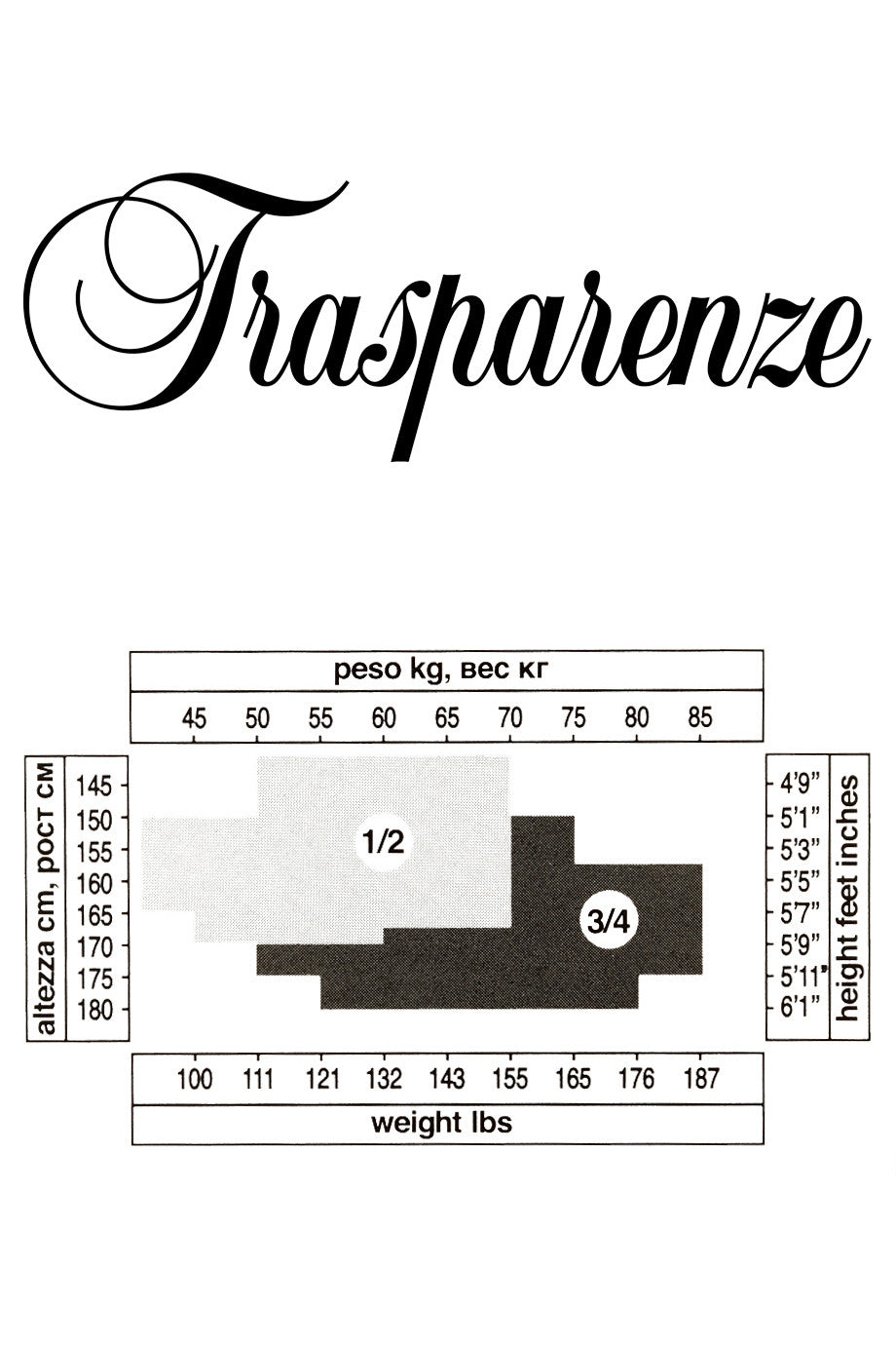 Μαύρες Καλσοδέτες TRASPARENZE
