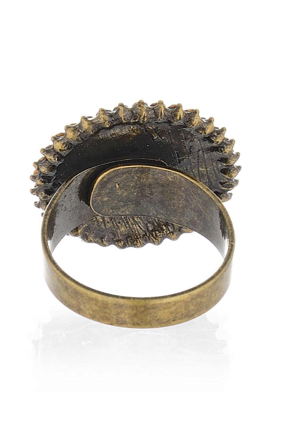 Πράσινο Δαχτυλίδι με Κρύσταλλα - Vanity Her | Κοσμήματα