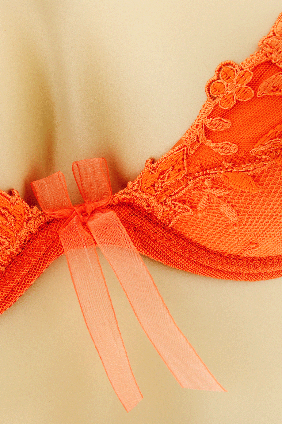Πορτοκαλί Σουτιέν - Verde Veronica | Γυναικεία Εσώρουχα
