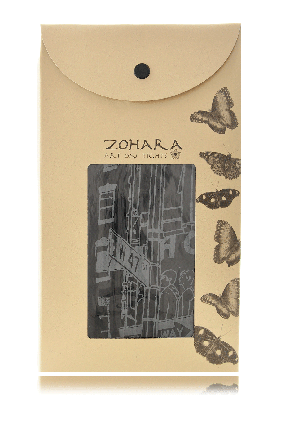 ZOHARA ONE WAY Μαύρο Κολάν