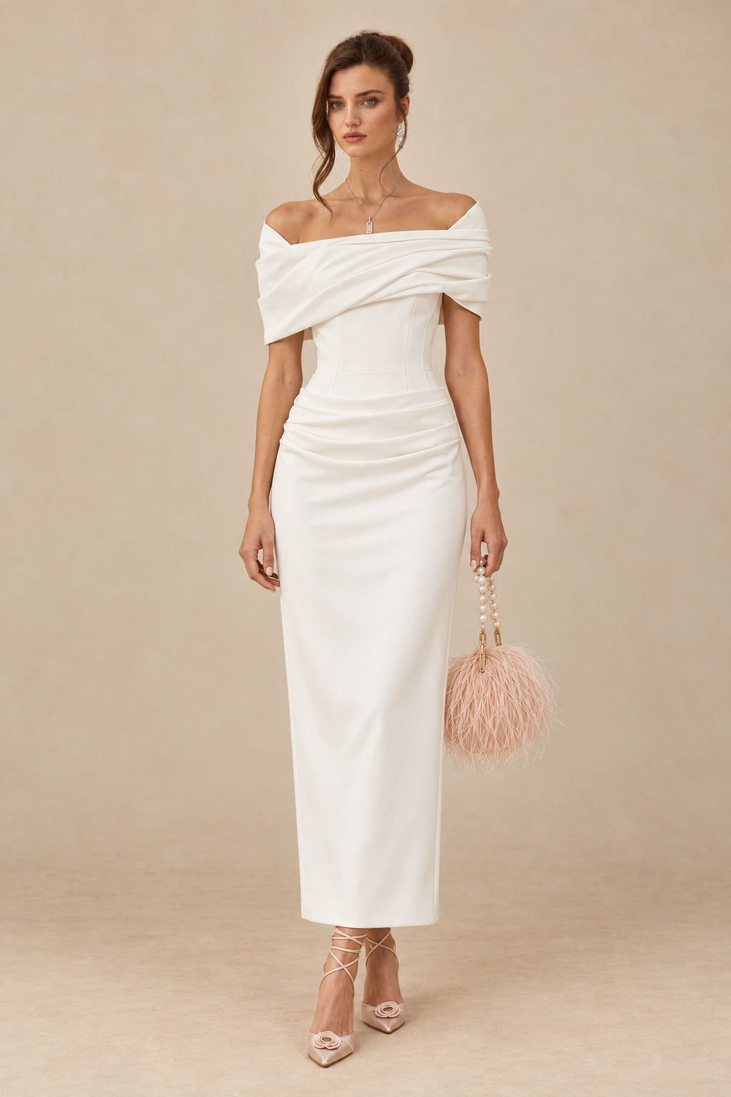 Eloise Φόρεμα με Παρτούς Ώμους | Φορέματα - Dresses | Eloise Dress with Open Shoulders