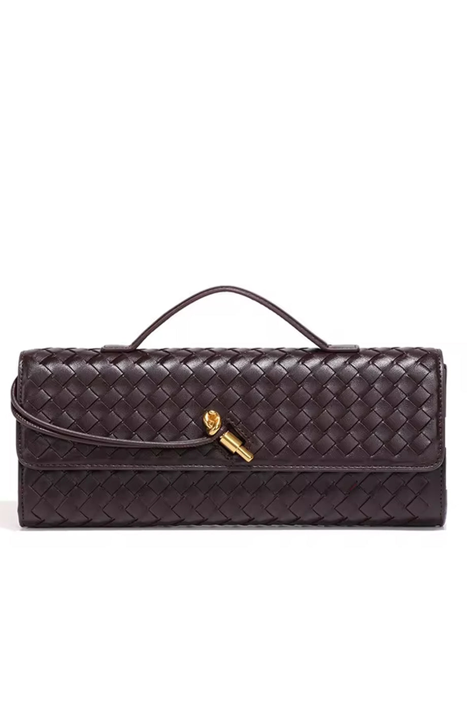 Charisma Πλεκτή Μίνι Τσάντα Baquette Clutch | Γυναικείες Τσάντες - Baquette Clutch Bags | Charisma Mini Baquette Clutch Bag