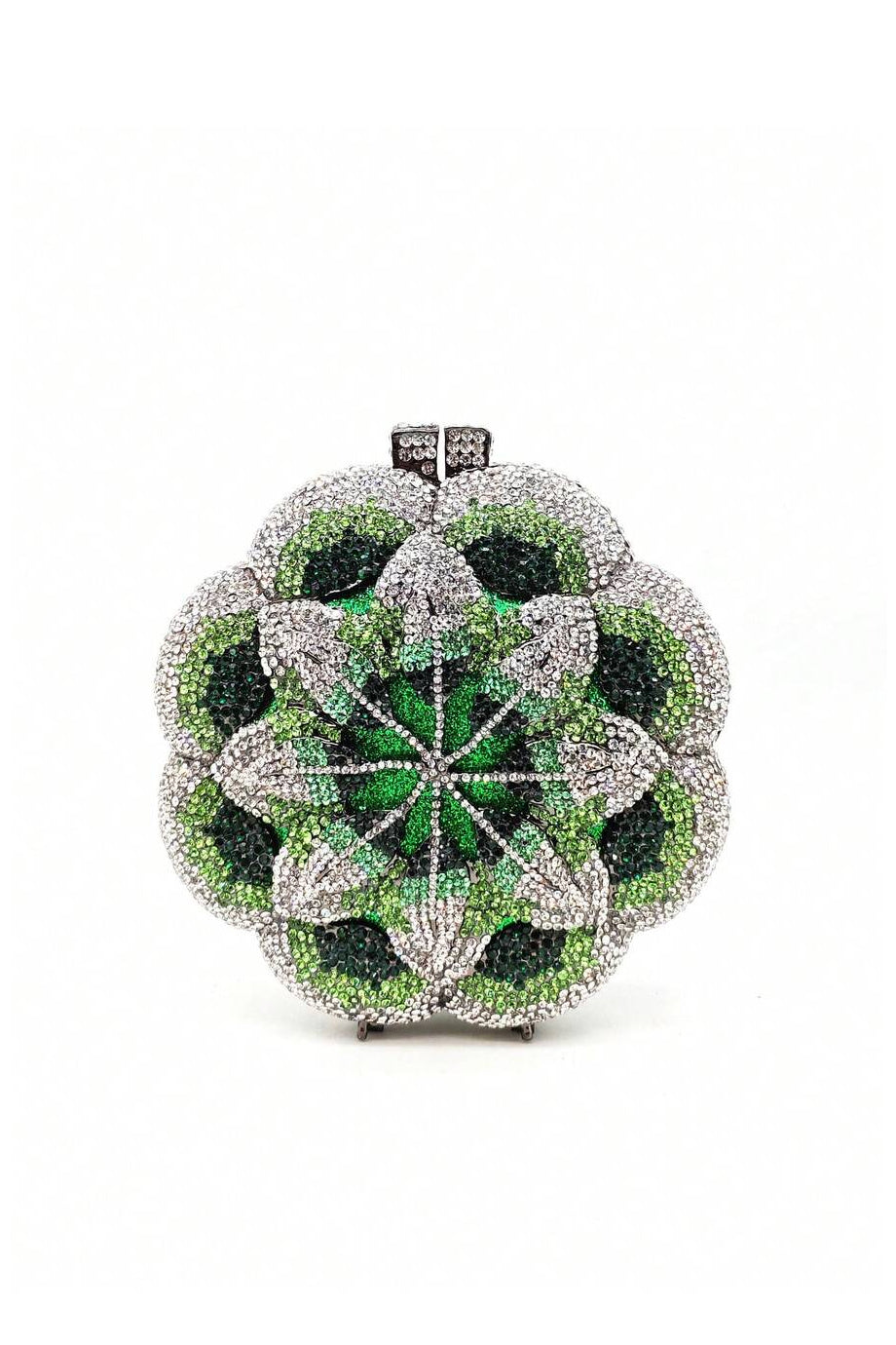Rosavelle Crystal Flower Clutch