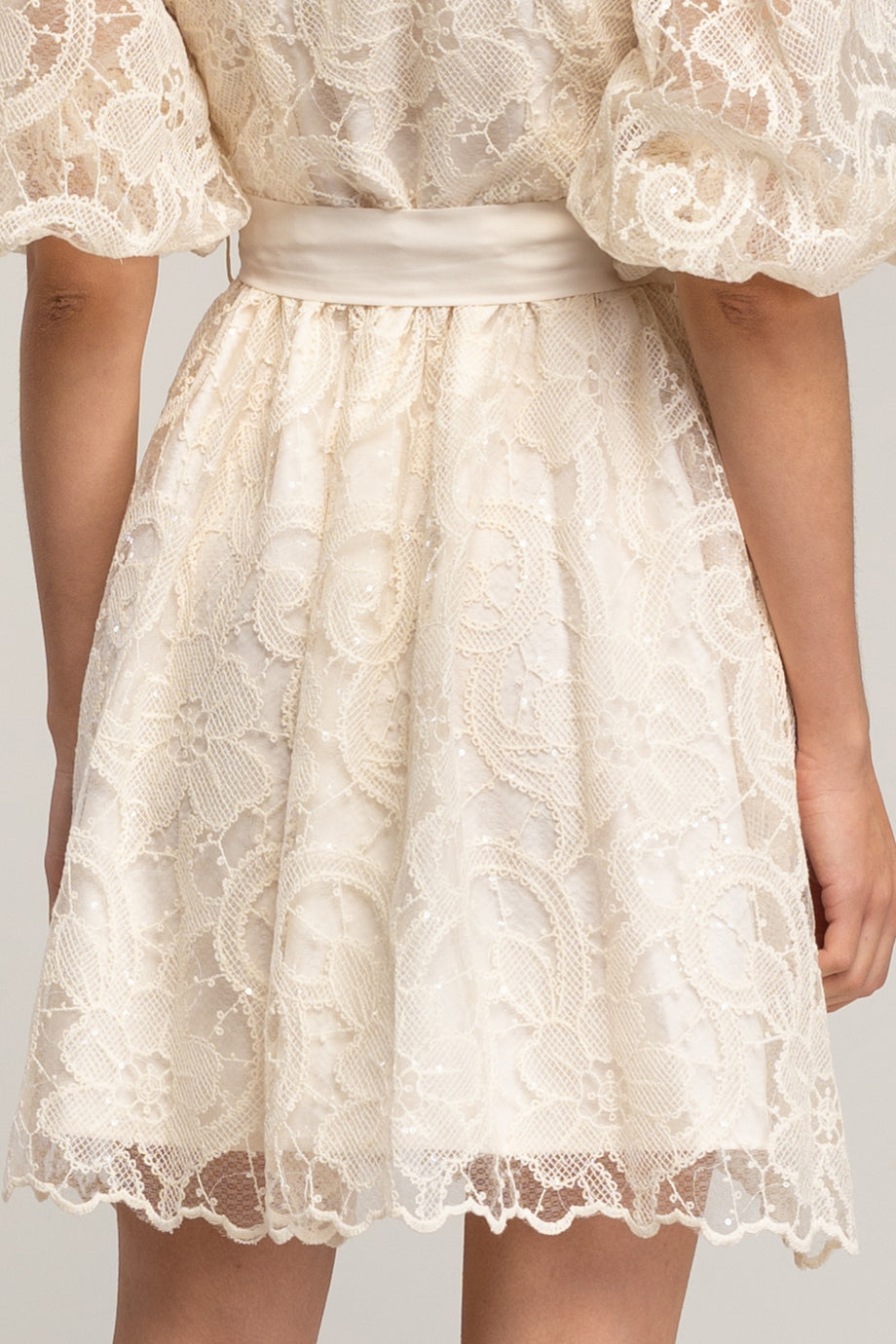 Theoline Μίνι Φόρεμα με Δαντέλα | Βραδινά Φορέματα Evening Dresses | Theoline Mini Lace Dress 