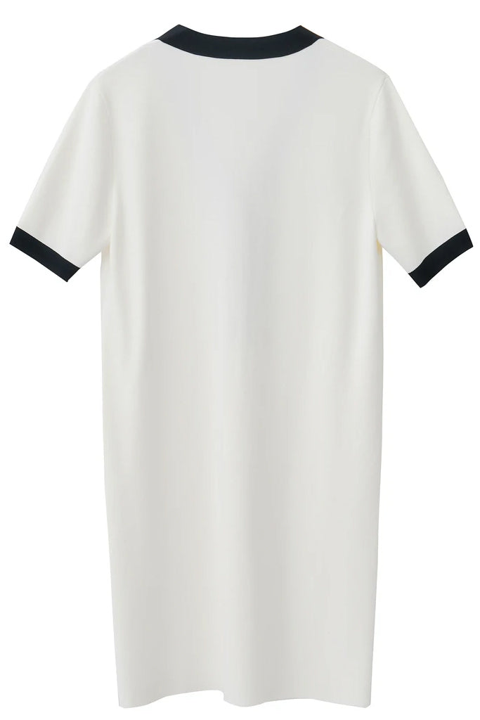 Retria Λευκό Μίνι Φόρεμα | Φορέματα - Dresses | Retria White Mini Knit Dress
