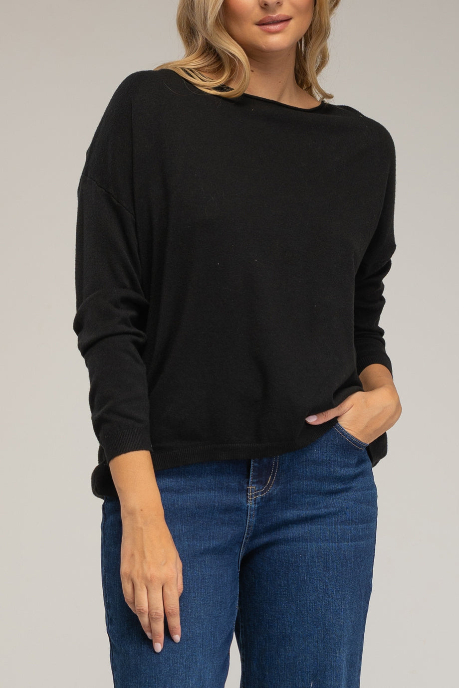 Naline Πλεκτή Μπλούζα με Μακριά Μανίκια | Τοπ, Μπλούζες Knits Knitwear| Naline Long-Sleeved Knit Top