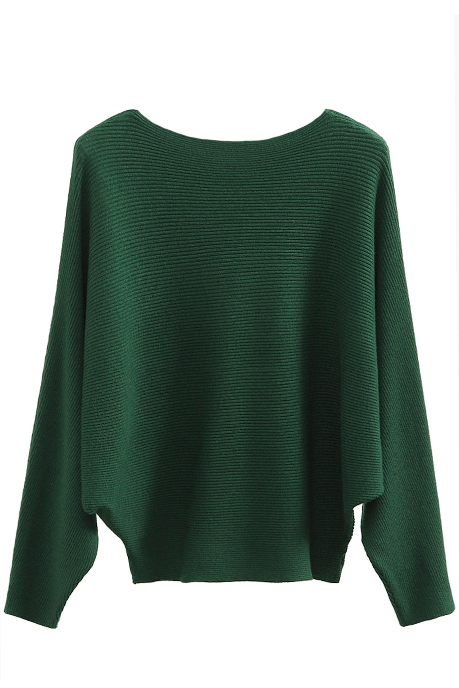 Πράσινη Βαμβακερή Μπλούζα με Cashmere | Γυναικεία Ρούχα - Laura Ferri