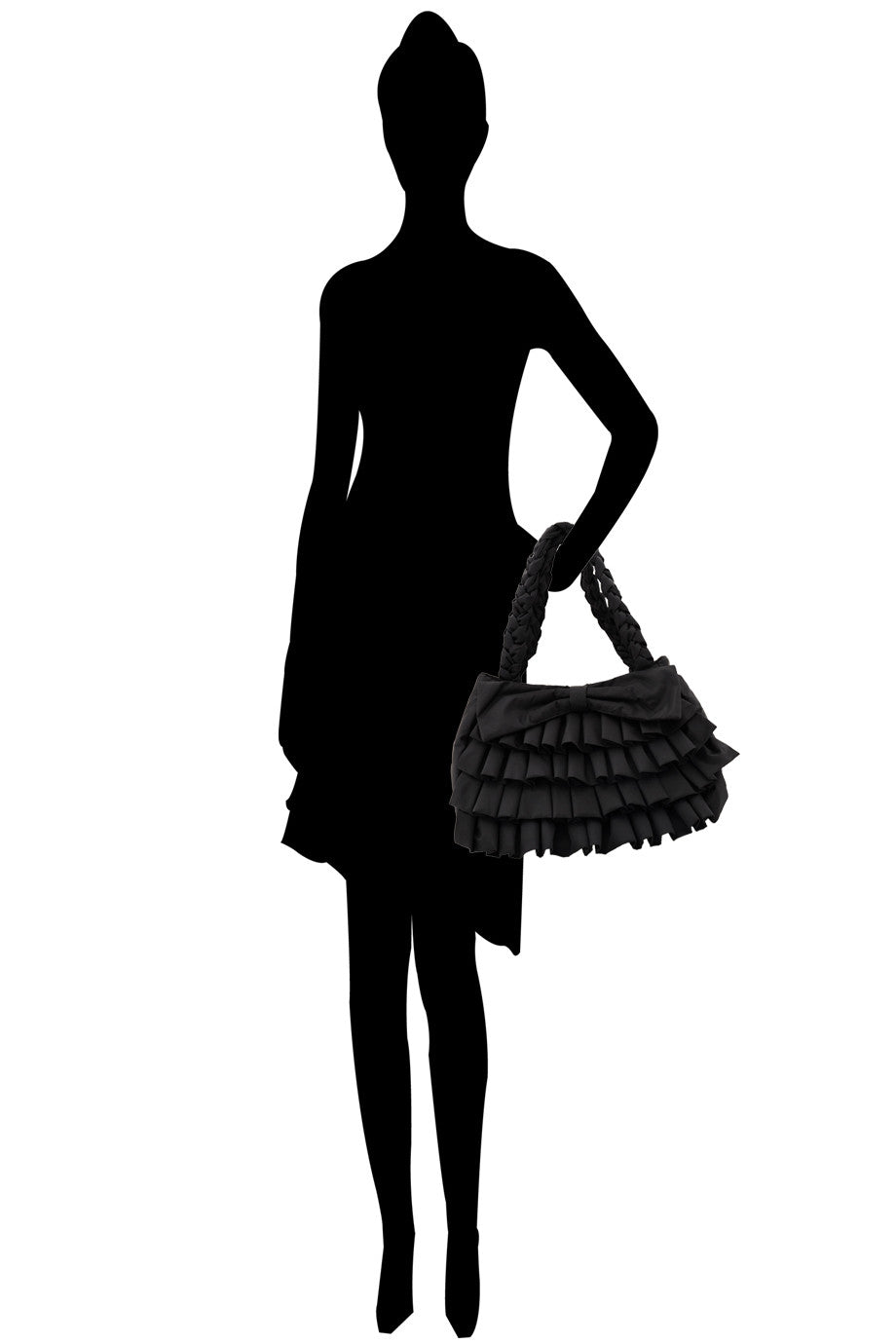 MELODY Black Shoulder Bag